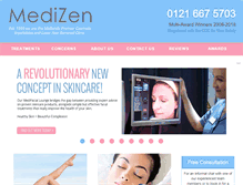 Tablet Screenshot of medizen.co.uk